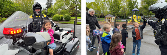 Preschool Safety Talk at Trinity Lutheran