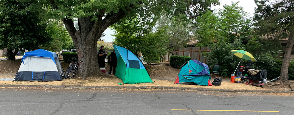 Homeless Tents
