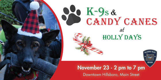 K-9s and Candy Canes