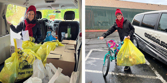 The Elks Christmas Toy and Food Box Deliveries