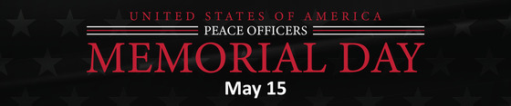 United States of America Peace Officers Memorial Day May 15