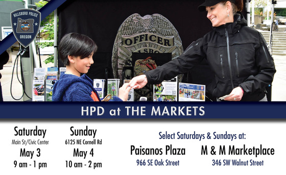 HPD at the Markets - May 