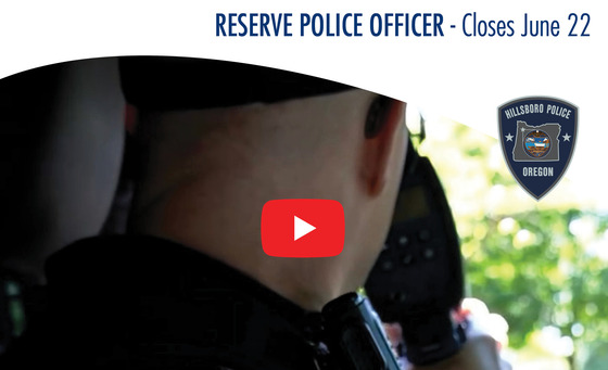 Video of Reserve Police Officer Recruitment