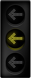 Flashing Yellow Arrow Traffic Light