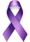 Purple Ribbon for Domestic Violence Awareness Month