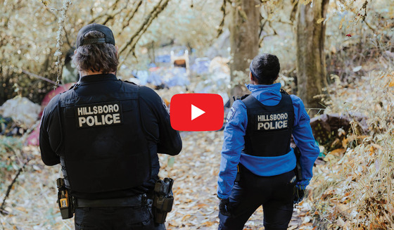 Video of a Ride Along with Officer Zoe Anderson