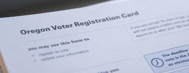 Oregon Voter Registration