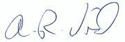 Electronic Signature - A. R. Vial