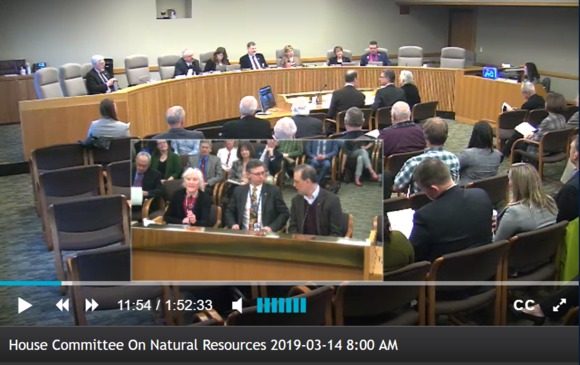 HB 2834 House Committee on Natural Resources Hearing 03-14-19