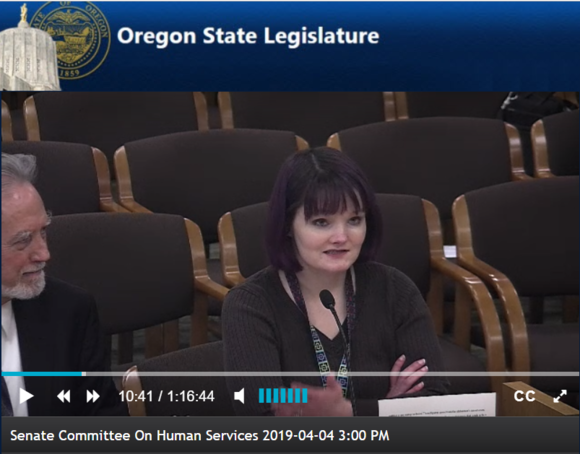 Image of recording for SB 1035 Public Hearing (Click to see video)