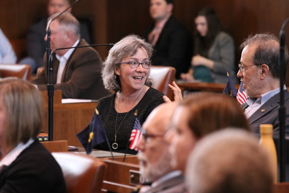 Rep Barbara Smith Warner at the Vote on HB 3427