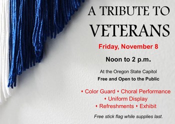 A Tribute To Veterans Poster