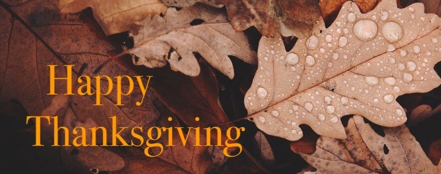 Happy Thanksgiving image of leaves