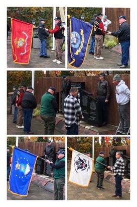 11-11-19 Veterans ceremony at Townsquare Park in Silverton