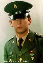 Rick Lewis Army Uniform Photo - 1970