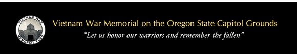 Vietnam War Memorial on the Oregon State Capitol Fairgrounds