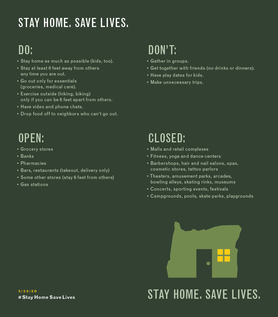 stay home save lives 2