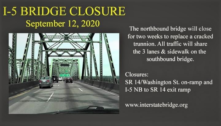 I-5 Bridge Closure