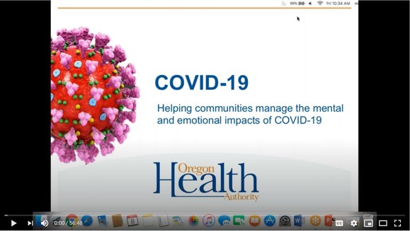 Managing Mental Health effects from COVID