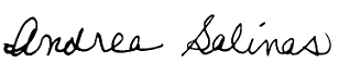 Rep. Salinas Signature