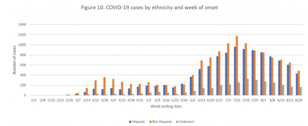 COVID-19 by ethnicity