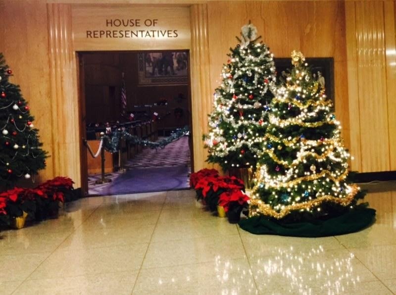 Christmas at the Oregon Capitol 