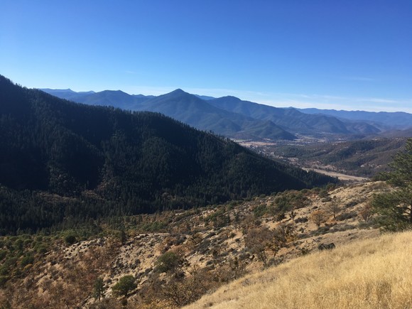 View from East Applegate Ridge Trail