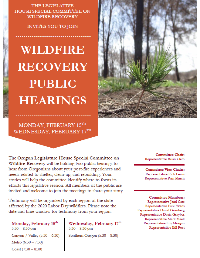 Wildfire Hearings