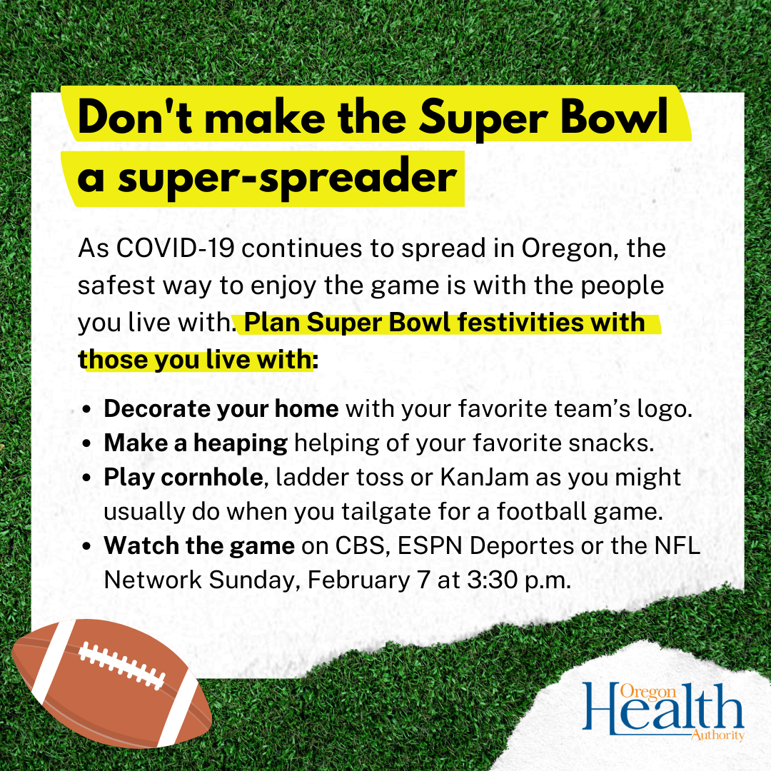 How to be safe watching the Super Bowl during COVID.