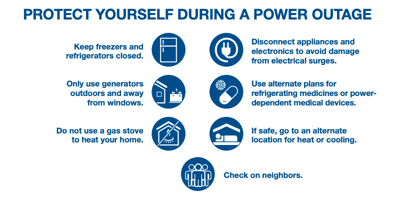 FEMA stay safe during power outage