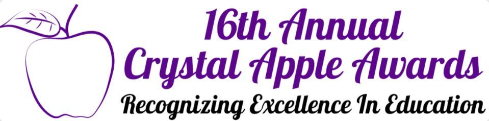Crystal Apple Award Graphic