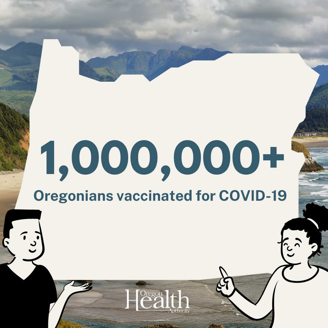 1 million vaccinated