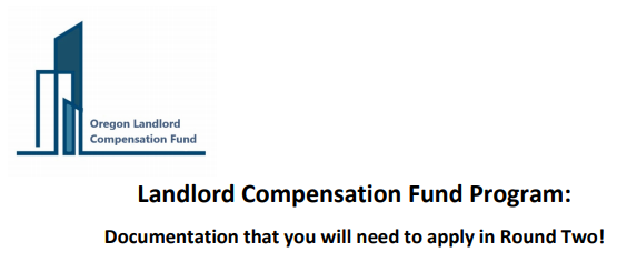 Landlord Compensation Fund Documents Needed For Round 2