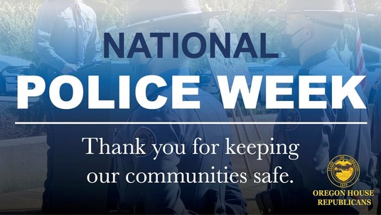 Police Officer Week Graphic