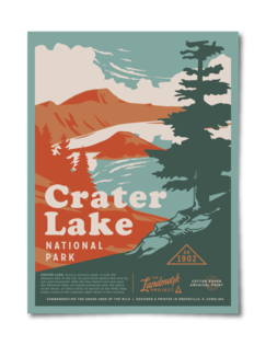 Crater Lake Poster 