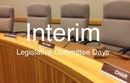 Interim Legislative Committee Day Graphics