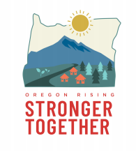 oregon stronger together logo