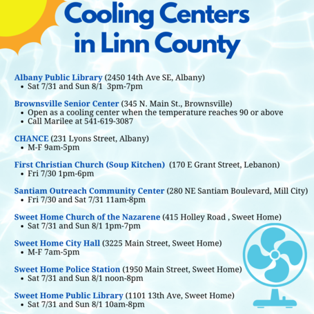 LC Cooling Centers