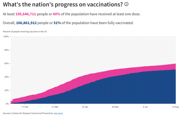US Vaccination Progress 