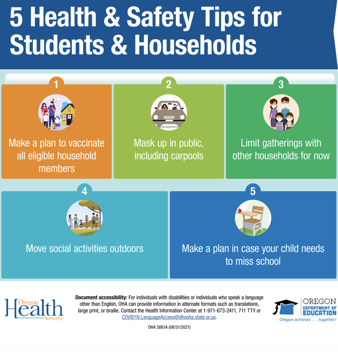 Tips for a healthy school year 