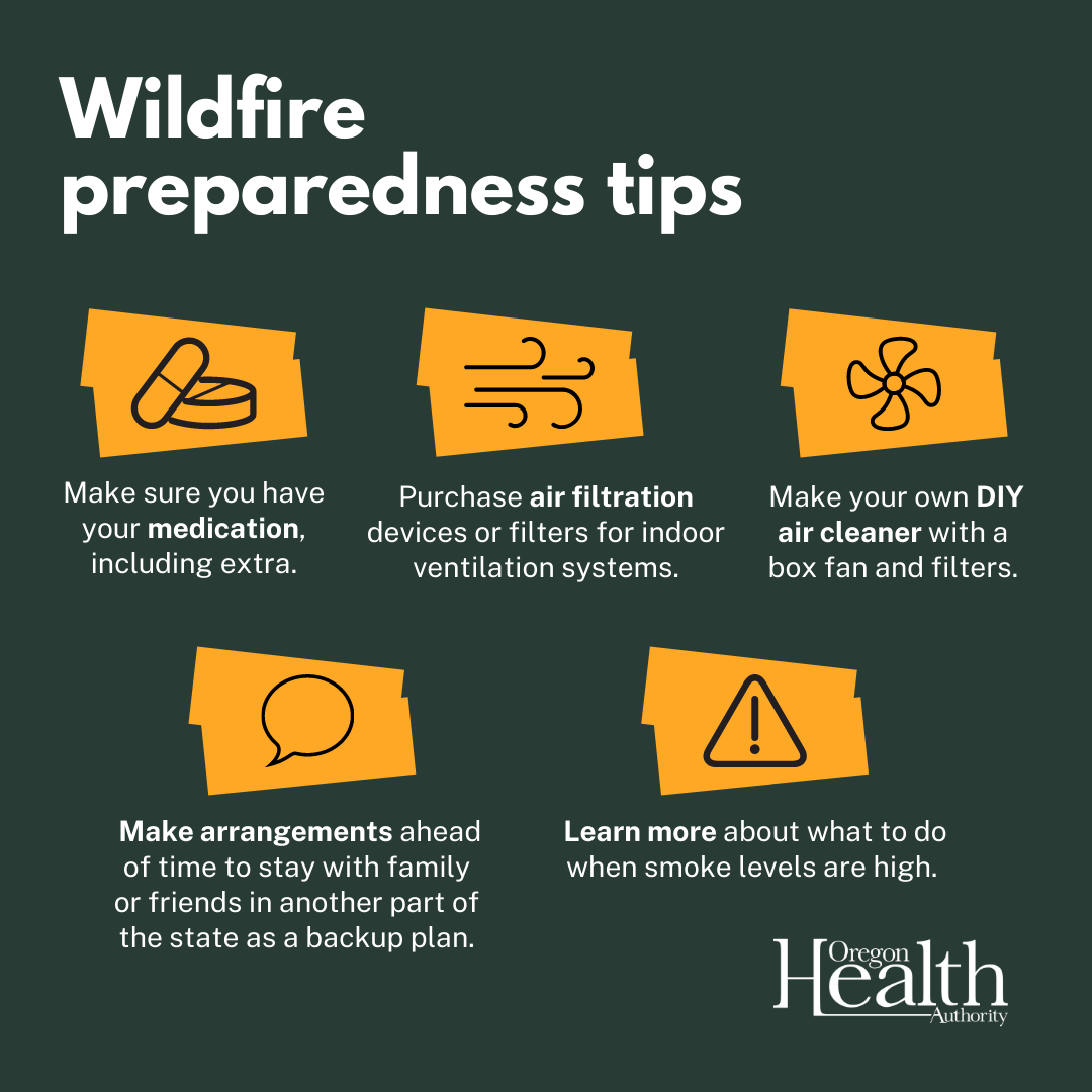 wildfire preparedness tips