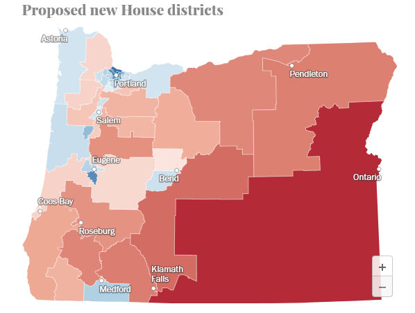 Proposed New House Districts