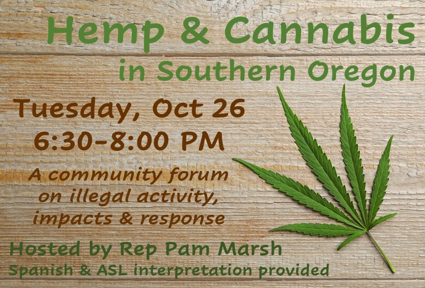 Oct 20 Hemp & Cannabis Forum graphic (English)