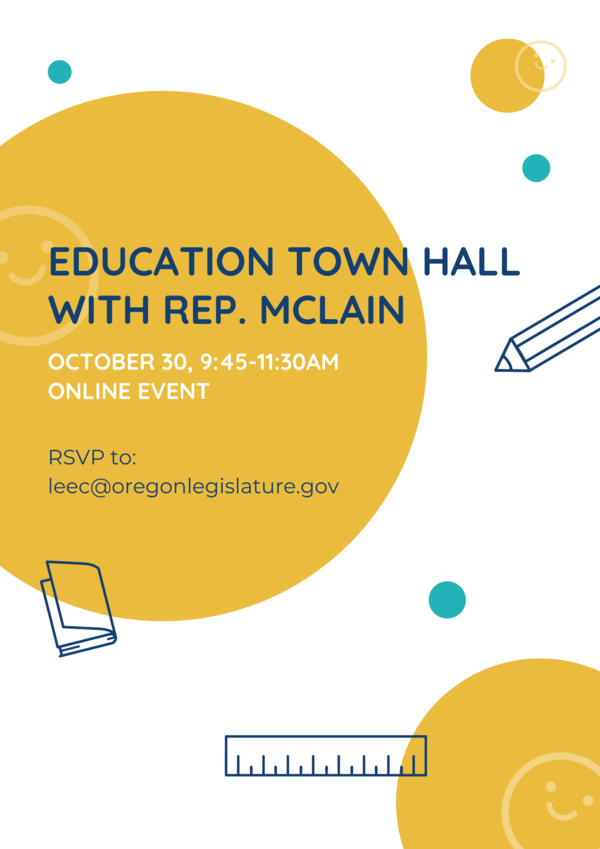 Education Town Hall Flyer 