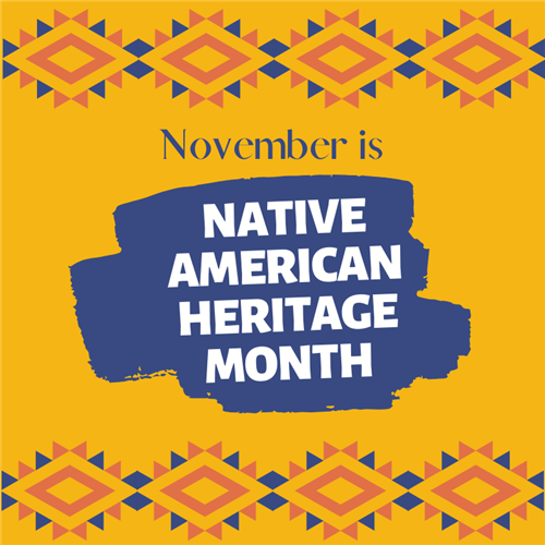 November is Native American History Month 