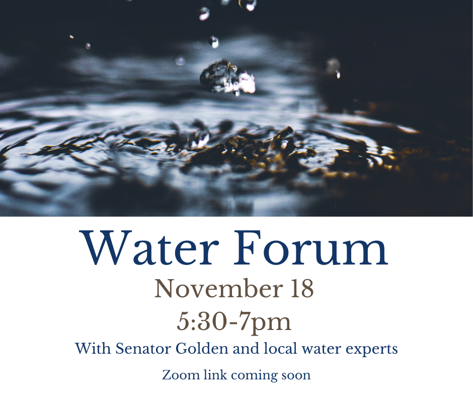 Water Forum announcement