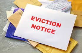 Eviction notice photo