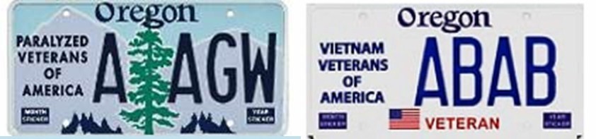 Veterans License Plates