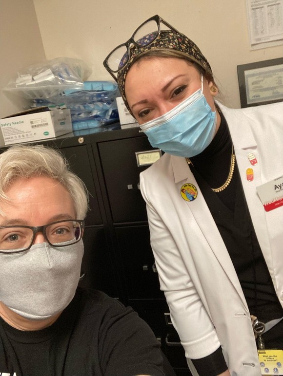 Tina COVID Booster Shot