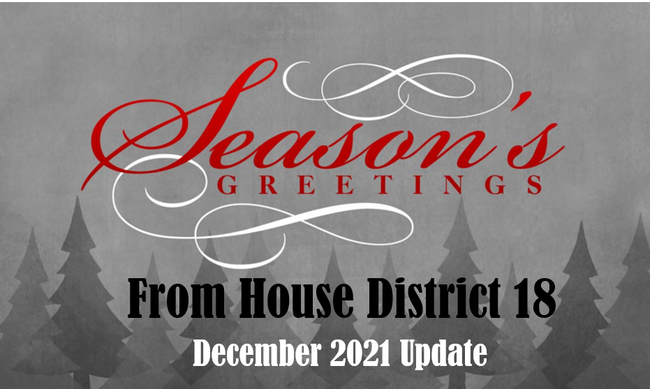Seasons Greetings from House District 18